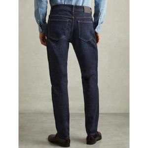 REISS Picton Cotton-Stretch Slim-Fit Jeans in Indigo Blue Wash